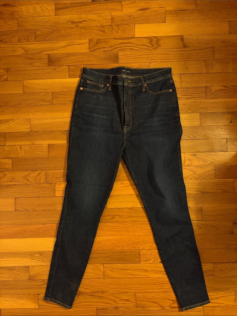 Lucky Brand Women's Skinny Jeans in Dark Indigo